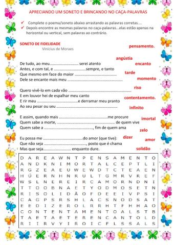 Soneto de fidelidade