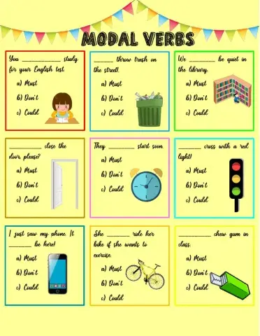 Modal Verbs