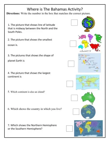 Where is The Bahamas Activity