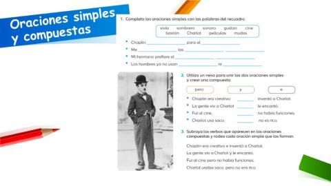 Oraciones simples y compuestas