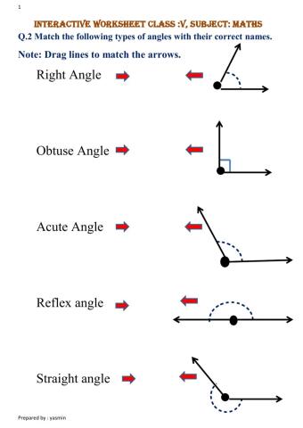 Types of Angles
