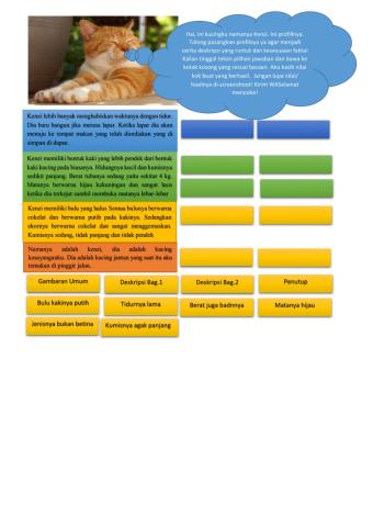 Struktur Teks Deskripsi