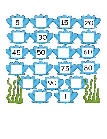 العد بالخمسات