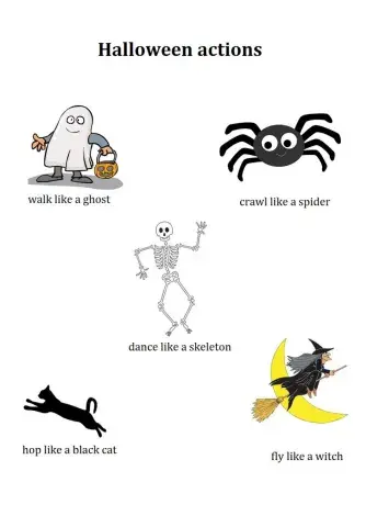 Halloween actions