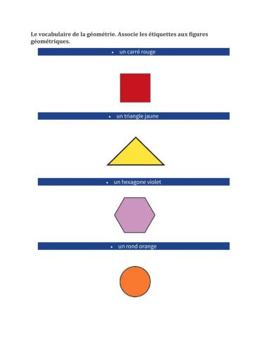 Les figures géométriques