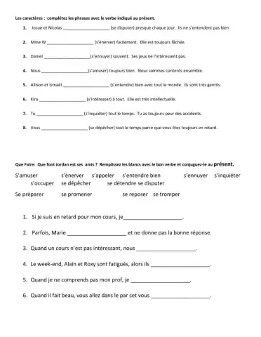 3h les verbes pronominaux sens idiomatique