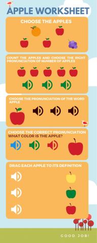 Apple Worksheet