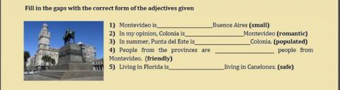Comparing two cities