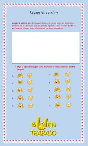 Repaso letra z-ch-y