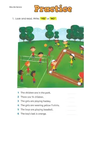 Reading Practice - Starters