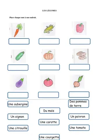 Les légumes