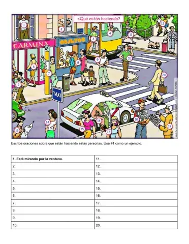 qué están haciendo