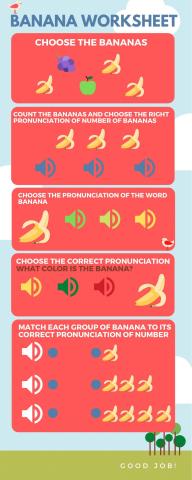 Banana Worksheet