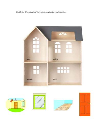 Internal parts of the house