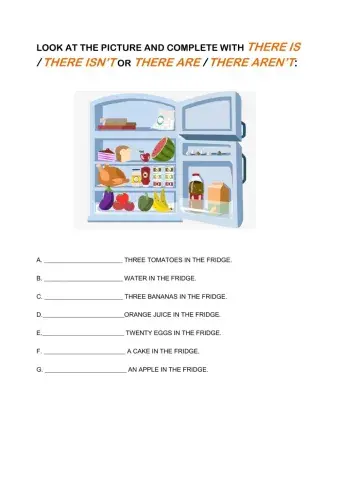 There is-isn't- there are-aren't