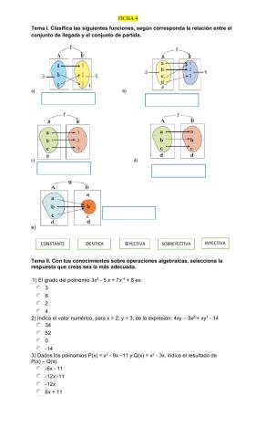 Prueba Diagnóstica. Ficha 4