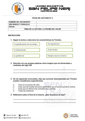 FICHA DE LECTURA N 4