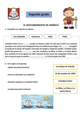 El descubrimiento de américa