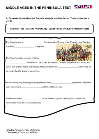 Middle Ages test
