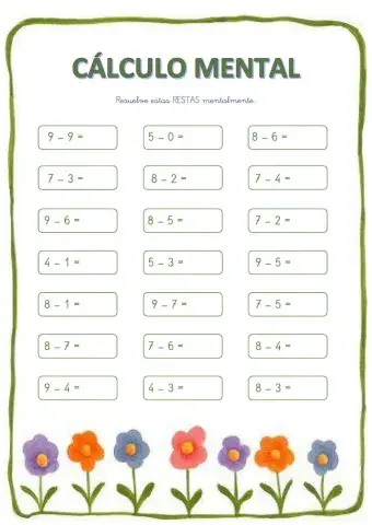 Cálculo Mental 17