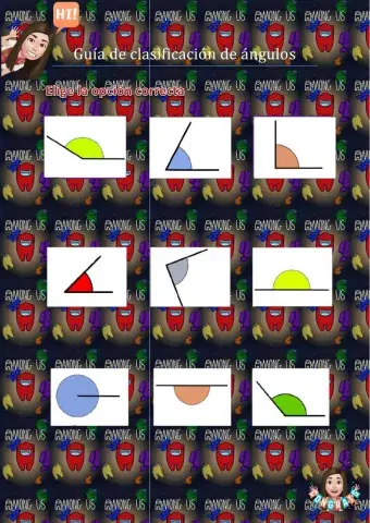 Guía clasificación de ángulos