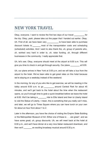New York Travel