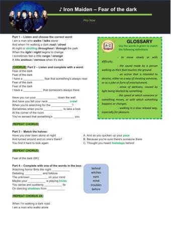 Fears and phobias with Iron Maiden