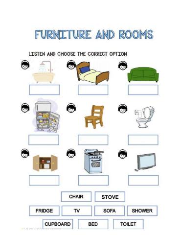 Furniture and Rooms