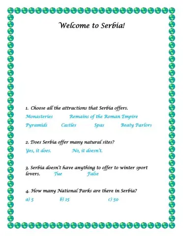 Welcome to Serbia!