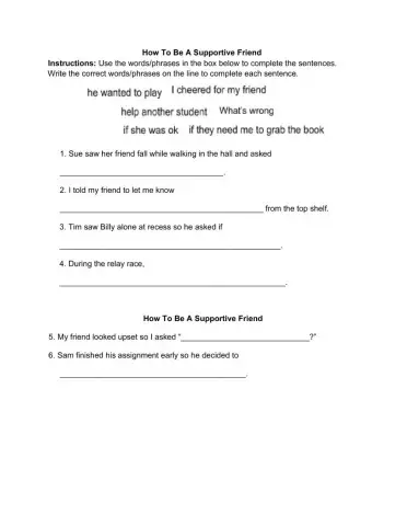 How To Be A Supportive Friend