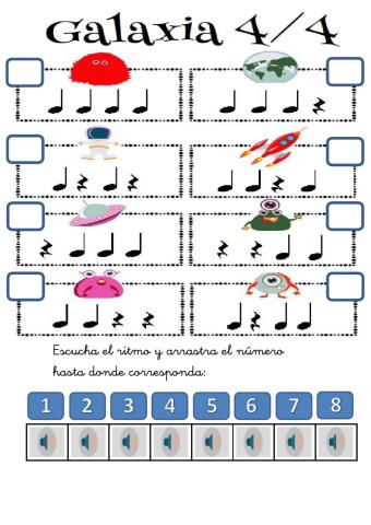 Galaxia rítmica 1 ep
