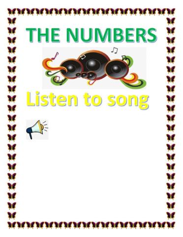 Song The numbers