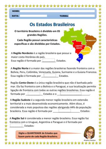 Os Estados Brasileiros