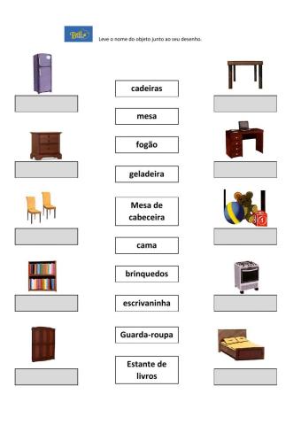 Objetos dentro de casa