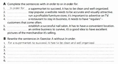 Infinite clauses for describing purposes