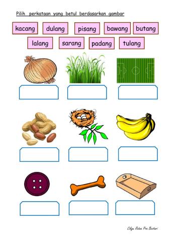 Perkataan mudah ( ----ng)
