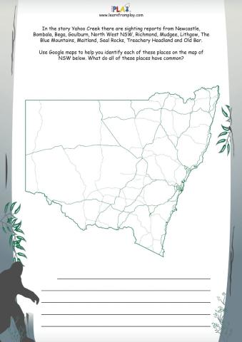 Yahoo Creek - NSW Sightings