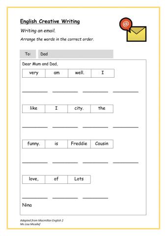 English Creative Writing