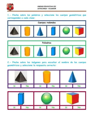 Cuerpos geométricos
