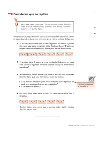 Cantidades que se repiten