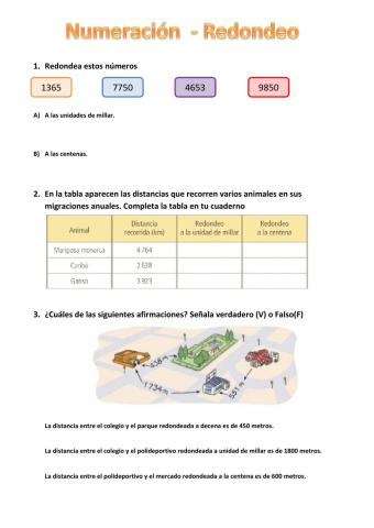 Redondeo Unidades de millar