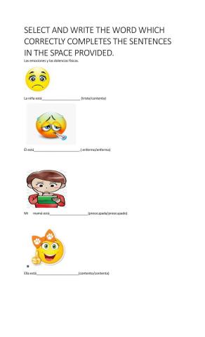 Las emociones y las dolencias fisicas