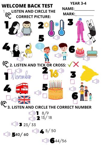 All about me listenings