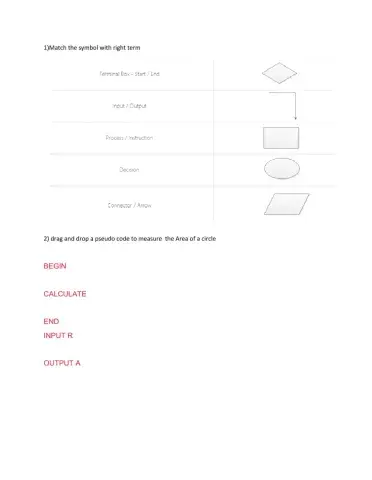 Flowchart and pseudo code