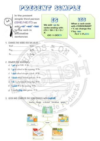 Present simple revision