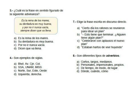 Diagnostico español