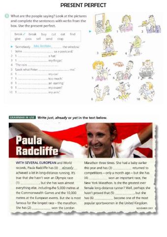 Present perfect and past simple