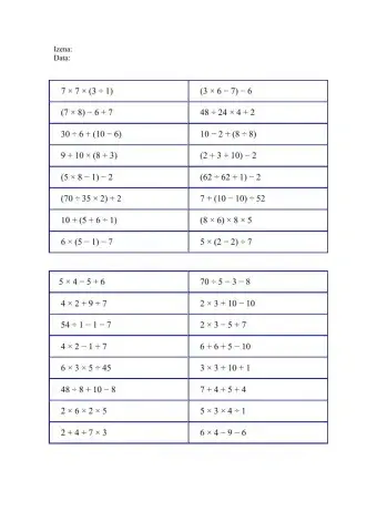 Eragiketa konposatuak