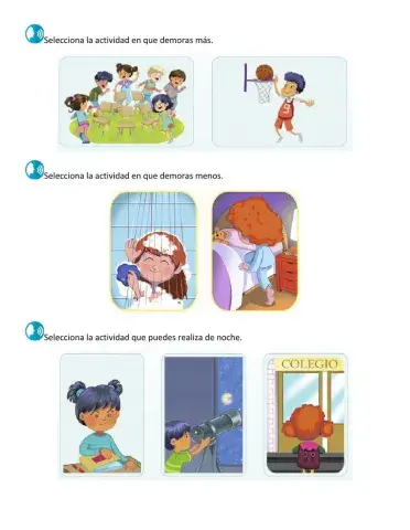 Evaluación Unidad 5 Medidas de tiempo