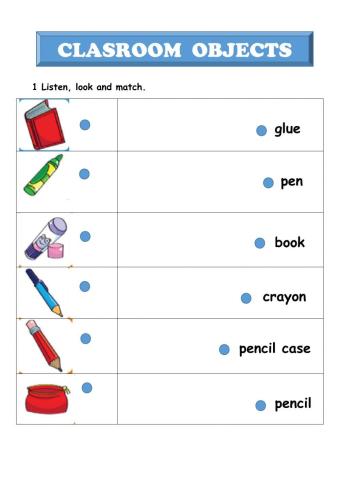 Classroom objects